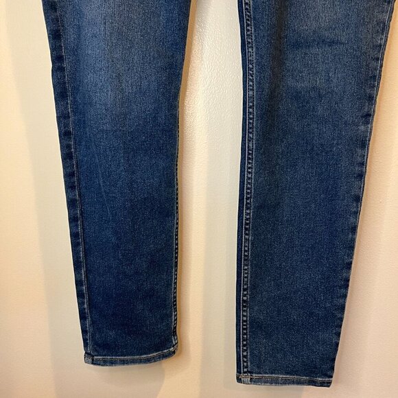 Hudson Blair Medium Wash High Rise Skinny Ankle Jeans, Size 32 - Picture 3 of 12